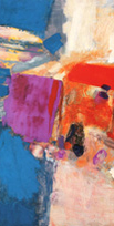 Enfantine - Chafic Abboud 1964 - huile sur toile - 100x100 cm